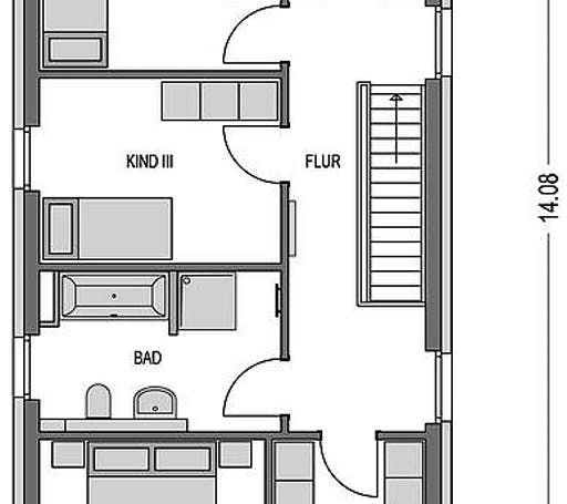 Massivhaus Stratus 260 von Heinz von Heiden Schlüsselfertig ab 322918.25€, Cubushaus Grundriss 2