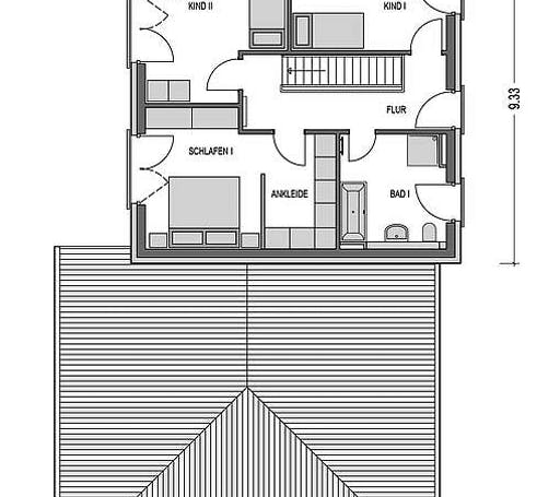 Massivhaus Zweifamilienhaus 130 von Heinz von Heiden Schlüsselfertig ab 438570.0€, Stadtvilla Grundriss 2