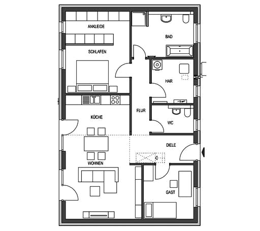 HVO - Ideal 2561 Floorplan 1