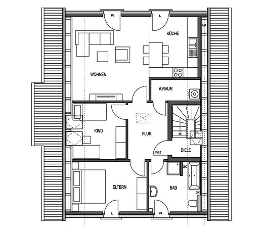 HVO - Klassik 1190.2F Floorplan 2