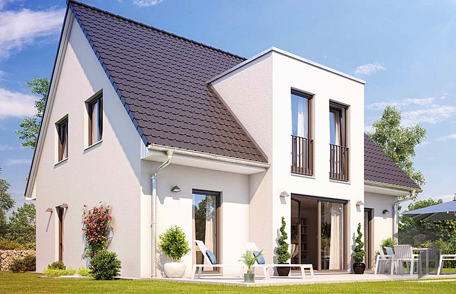 Einfamilienhaus KLASSIK 2610 von HVO Massivhaus | Fertighaus.de