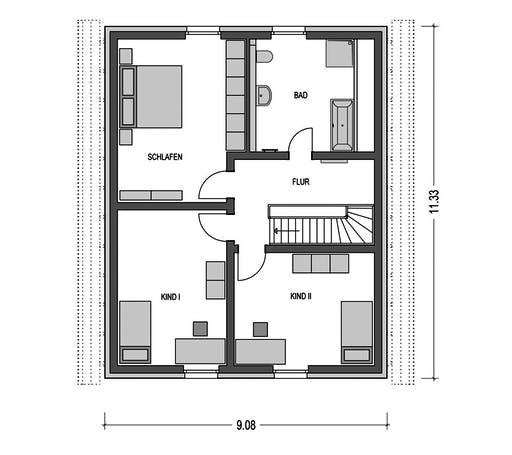 Einfamilienhaus VARIANT 2630 Von HVO Massivhaus | Fertighaus.de