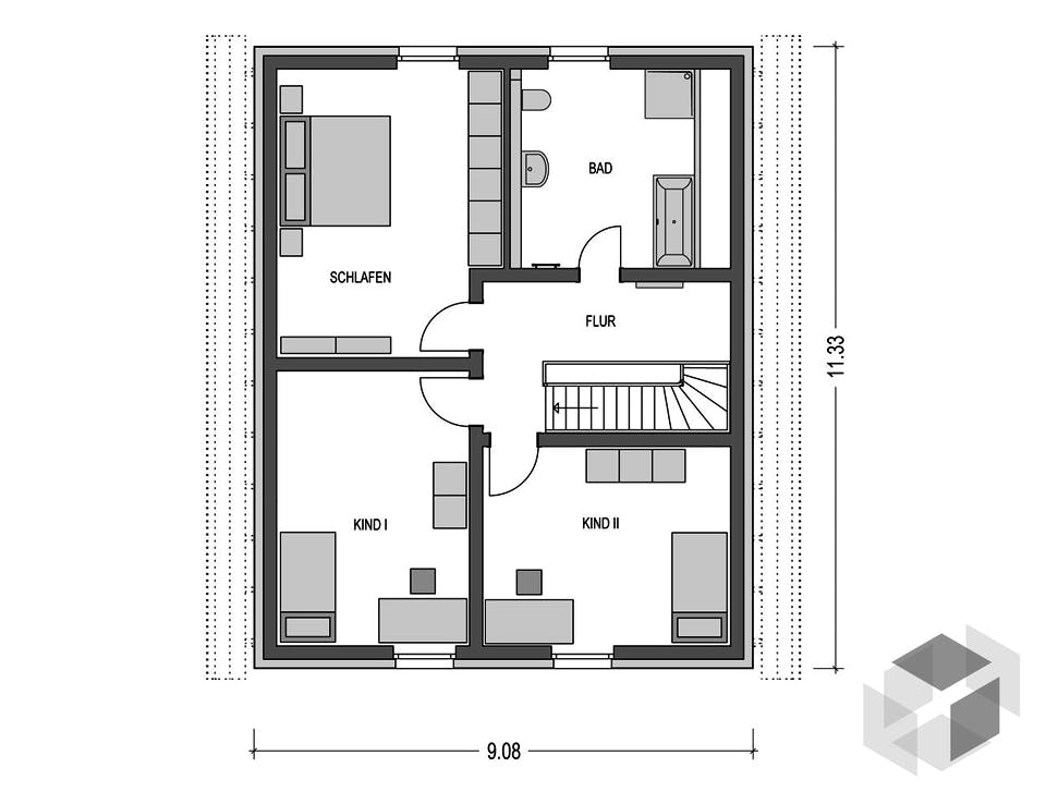 Einfamilienhaus VARIANT 2630 Von HVO Massivhaus | Fertighaus.at