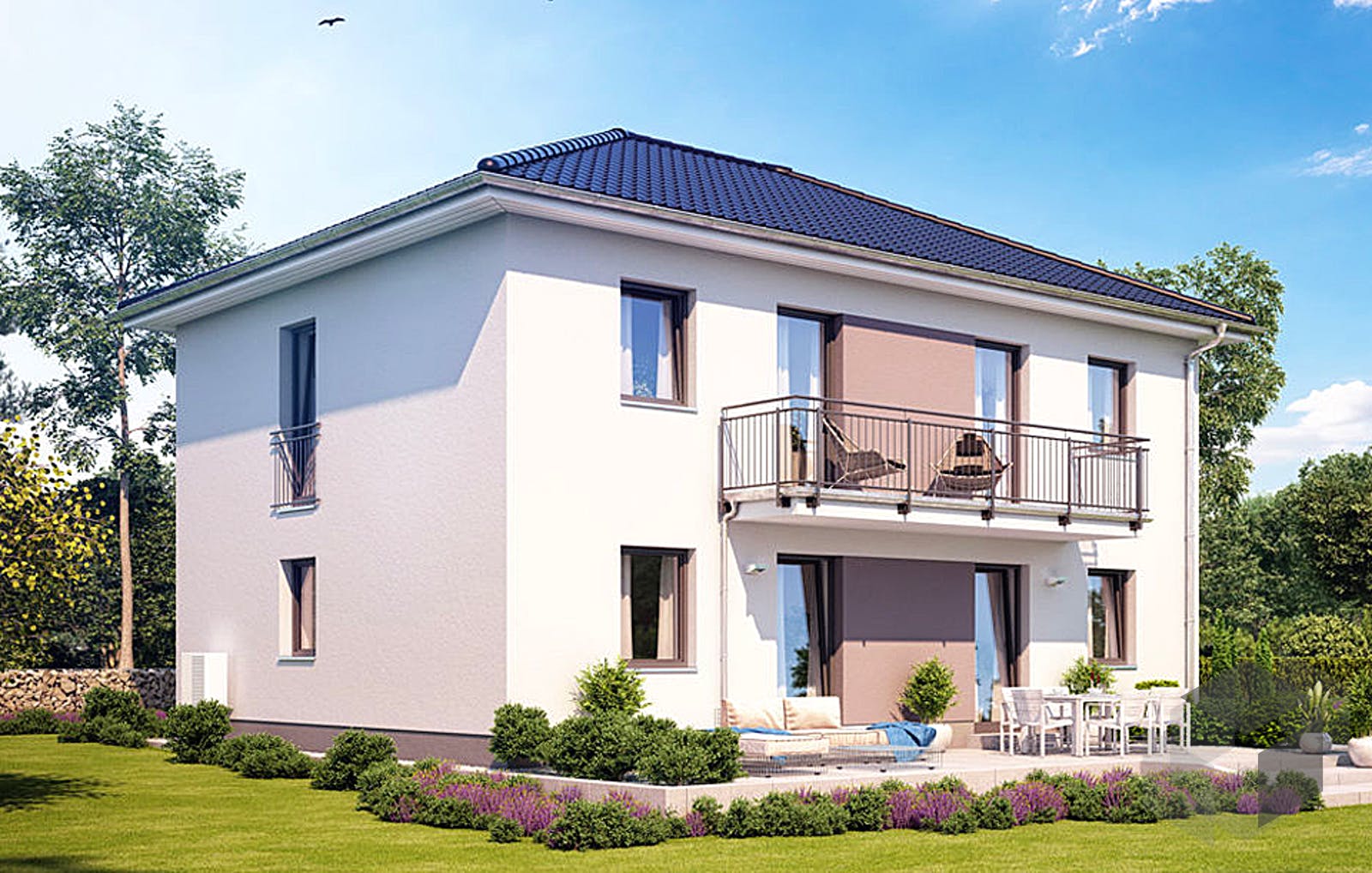 ZWEIFAMILIENHAUS 2630 von HVO Massivhaus | Fertighaus.de