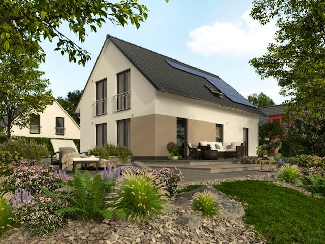 Fertighaus Bodensee 129 von Schmid-Haus Bausatzhaus ab 335000€,  Außenansicht 1