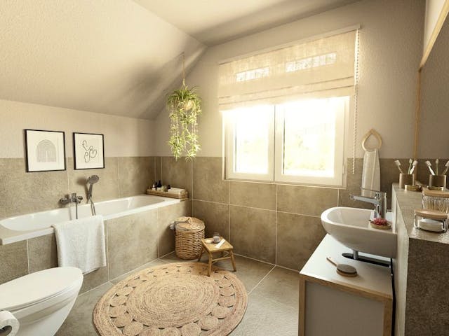 Fertighaus Bodensee 129 von Schmid-Haus Bausatzhaus ab 335000€,  Innenansicht 2
