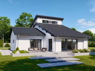 Fertighaus Brave 180 von Danwood Schlüsselfertig ab 380100€, Bungalow Innenansicht 1