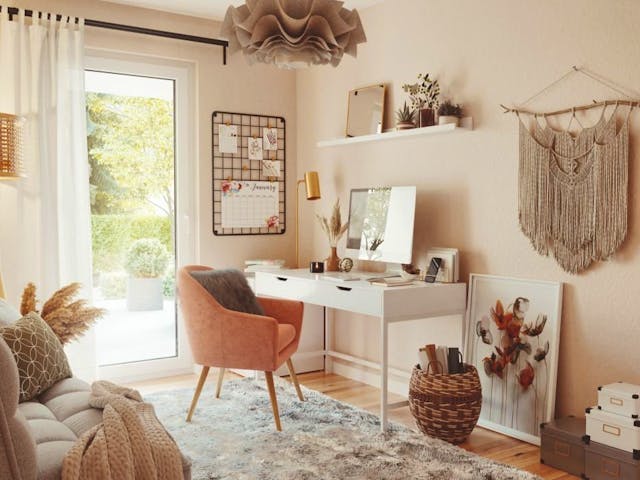 Massivhaus Bungalow 128 von Schmid-Haus Bausatzhaus ab 343460€, Bungalow Innenansicht 1