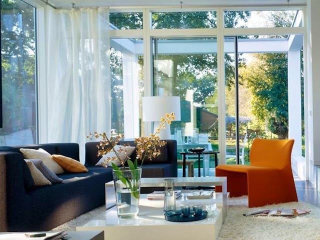 Massivhaus Bungalow Remalia von GfG-Architektenhäuser, Bungalow Innenansicht 1