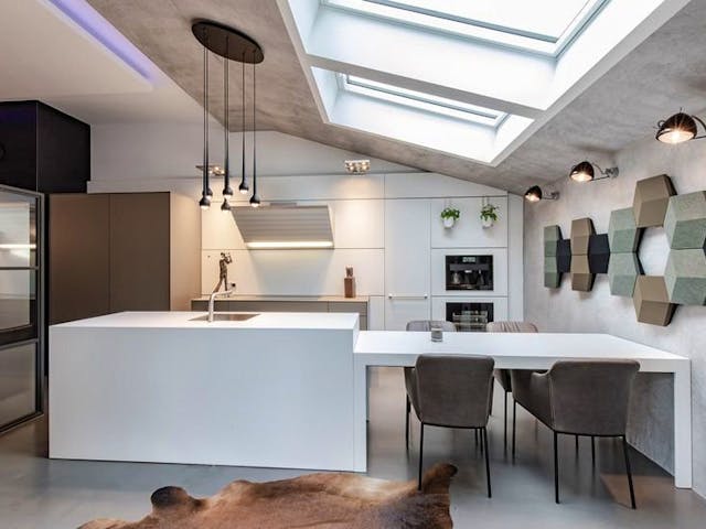 Massivhaus Bungalow Remalia von GfG-Architektenhäuser, Bungalow Innenansicht 4