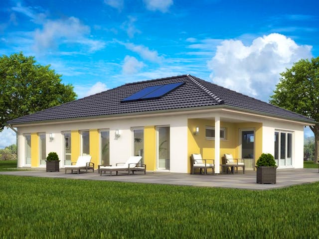 Fertighaus Bungalow SH 127 B von ScanHaus Marlow, Bungalow Innenansicht 1