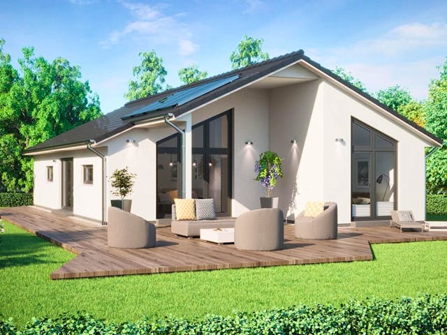 Fertighaus Bungalow SH 147 B von ScanHaus Marlow, Bungalow Innenansicht 1