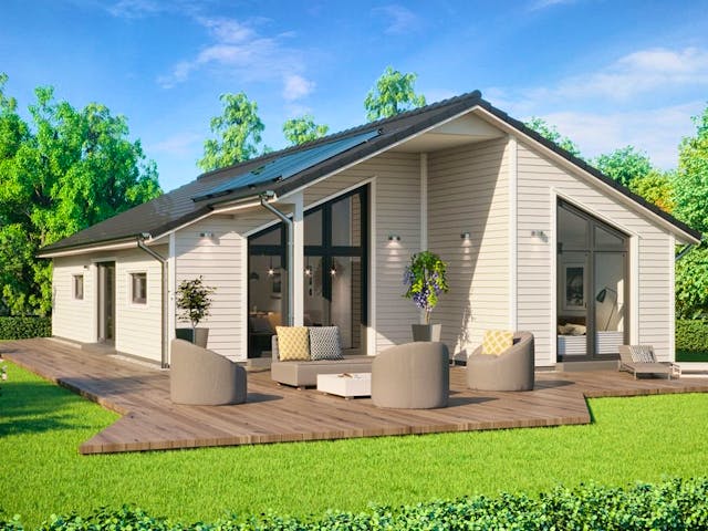 Fertighaus Bungalow SH 147 B von ScanHaus Marlow, Bungalow Innenansicht 6