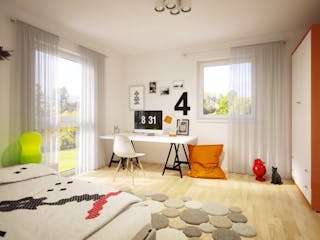 Fertighaus CLOU 135 (Satteldach) von RENSCH-HAUS,  Innenansicht 2