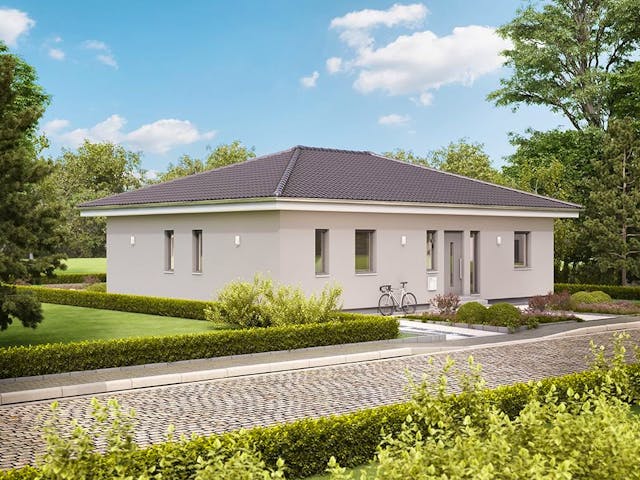 Fertighaus ComfortStyle 11.01 W von massa haus Ausbauhaus ab 142999€, Bungalow Innenansicht 2