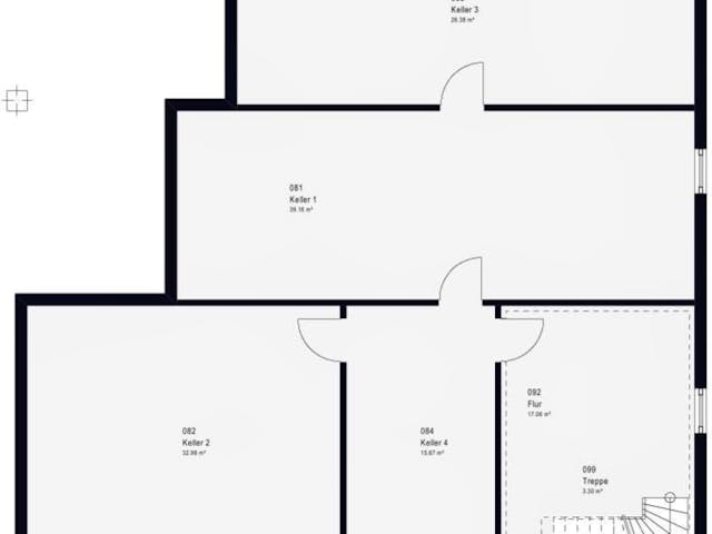 Fertighaus ComfortStyle 14.02 W von massa haus Ausbauhaus ab 165999€, Bungalow Innenansicht 4