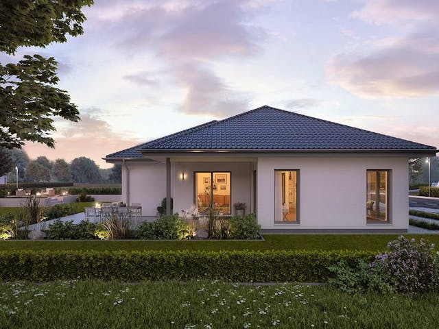 Fertighaus ComfortStyle 14.02 W von massa haus Ausbauhaus ab 165999€, Bungalow Innenansicht 3