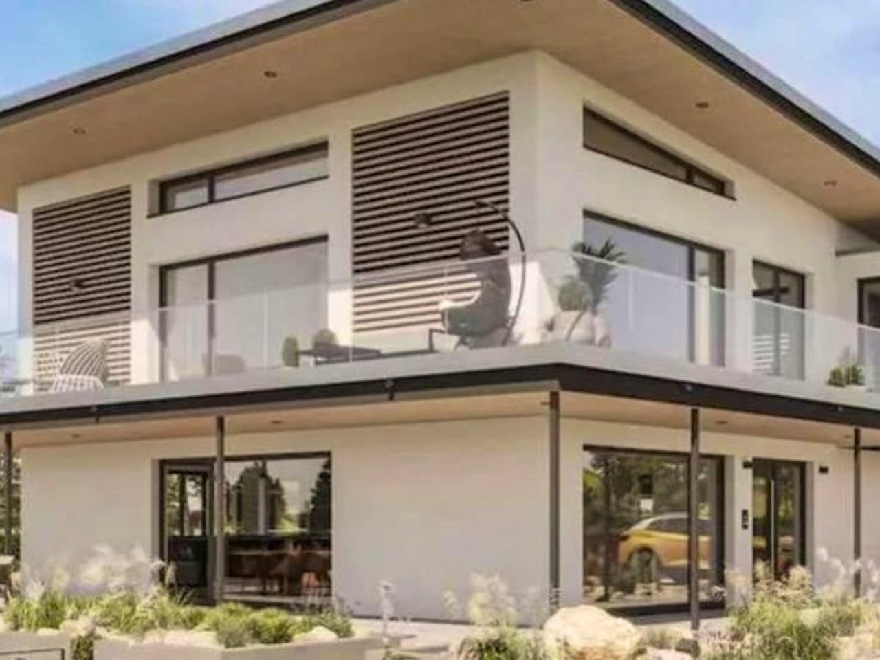 Fertighaus CONCEPT-M 177 Freiburg von Bien-Zenker Schlüsselfertig ab 652563€,  Außenansicht 1