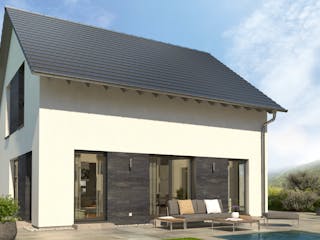 Fertighaus Design 11 von OKAL Haus Schlüsselfertig ab 371900€,  Außenansicht 1