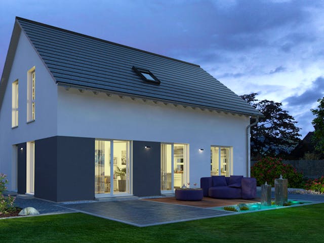 Fertighaus Design 12 von OKAL Haus Schlüsselfertig ab 400800€, Außenansicht 1 Fertighaus Design 12 von OKAL Haus Schlüsselfertig ab 400800€, Außenansicht 1