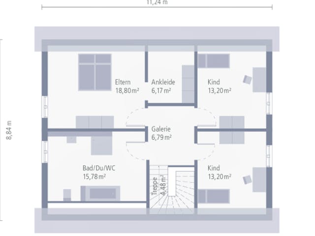Fertighaus Design 12 von OKAL Haus Schlüsselfertig ab 400800€,  Innenansicht 2