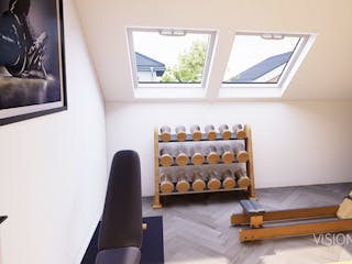 Fertighaus Doppelhaus 07 von OKAL Haus Schlüsselfertig ab 332900€,  Innenansicht 4