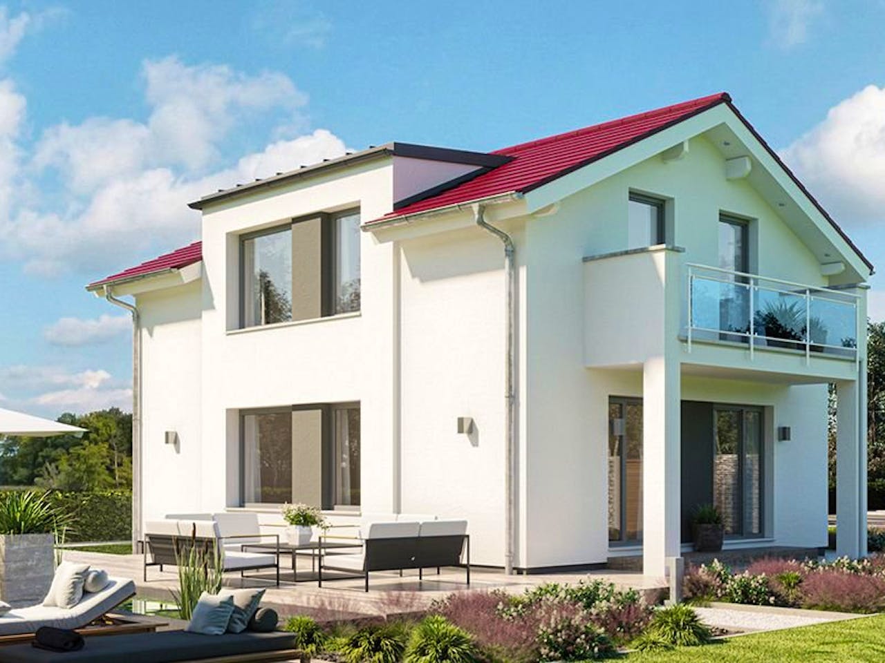 Fertighaus EDITION 120 V3 von Bien-Zenker Schlüsselfertig ab 327875€, Außenansicht 1