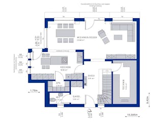 Fertighaus EVOLUTION 154 V5 von Bien-Zenker Schlüsselfertig ab 423861€, Innenansicht 5