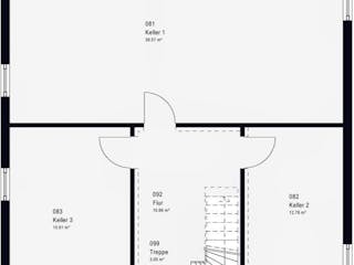 Fertighaus FamilyStyle 16.01 S von massa haus Ausbauhaus ab 151999€, Satteldach-Klassiker Innenansicht 3