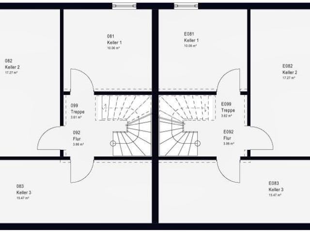 Fertighaus FamilyStyle 20.04 F von massa haus Ausbauhaus ab 250999€, Cubushaus Innenansicht 4