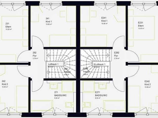 Fertighaus FamilyStyle 20.04 F von massa haus Ausbauhaus ab 250999€, Cubushaus Innenansicht 6