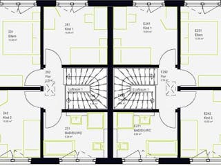 Fertighaus FamilyStyle 20.04 W von massa haus Ausbauhaus ab 205999€, Stadtvilla Innenansicht 5