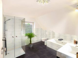 Massivhaus Flair 125 von Schmid-Haus Bausatzhaus ab 330000€, Innenansicht 2