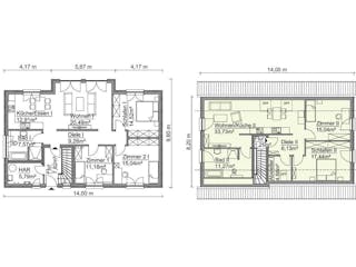 Fertighaus Generationenhaus SH 195 EW von ScanHaus Marlow,  Innenansicht 1