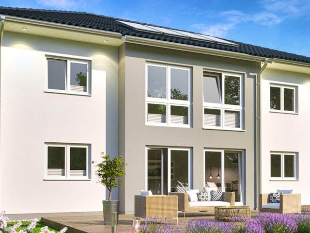 Fertighaus Generationenhaus SH 202 S EW von ScanHaus Marlow,  Außenansicht 1