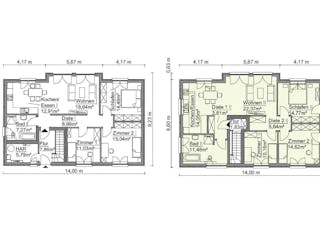 Fertighaus Generationenhaus SH 202 S EW von ScanHaus Marlow,  Innenansicht 1