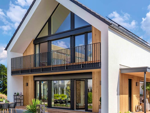 Fertighaus Haus Klara von Regnauer Hausbau,  Außenansicht 1