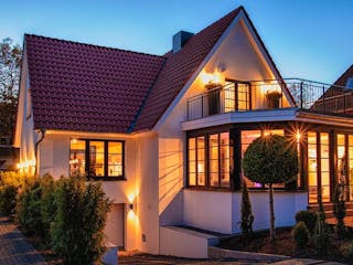 Massivhaus Haus Redder von GfG-Architektenhäuser,  Außenansicht 1