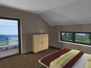 Massivhaus Hausidee "Modern2" von BickelBau Massivhäuser,  Innenansicht 2