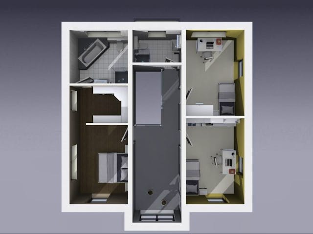 Massivhaus Hausidee "Stadtvilla 23" von BickelBau Massivhäuser, Stadtvilla Innenansicht 7