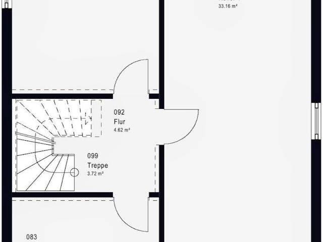 Fertighaus LifeStyle 13.01 F von massa haus Ausbauhaus ab 186999€, Cubushaus Innenansicht 3