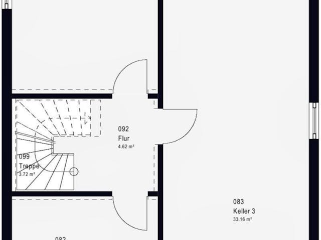 Fertighaus LifeStyle 13.01 W von massa haus Ausbauhaus ab 157999€, Stadtvilla Innenansicht 3