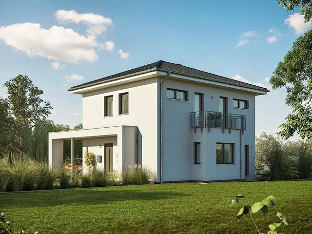 Fertighaus LifeStyle 13.01 W von massa haus Ausbauhaus ab 157999€, Stadtvilla Innenansicht 1