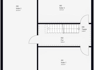 Fertighaus LifeStyle 16.01 W von massa haus Ausbauhaus ab 177999€, Stadtvilla Innenansicht 4