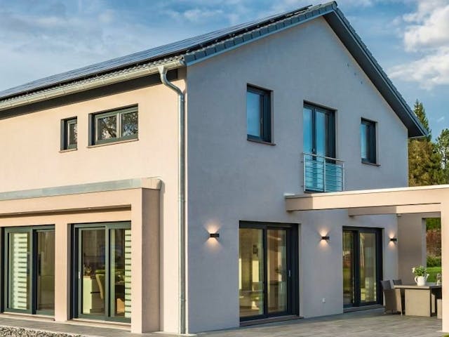 Fertighaus Musterhaus Ancona von RENSCH-HAUS,  Außenansicht 1