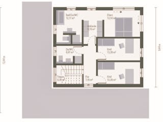 Fertighaus Musterhaus Arnsberg von OKAL Haus Schlüsselfertig ab 569900€,  Innenansicht 8