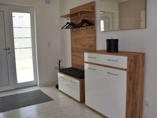 Fertighaus Musterhaus Hannover-Laatzen von ScanHaus Marlow, Bungalow Innenansicht 1