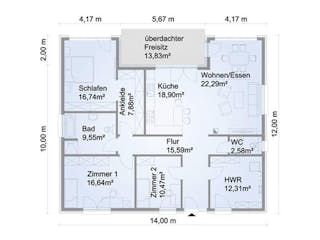 Fertighaus Musterhaus Kaiserslautern von ScanHaus Marlow, Innenansicht 6