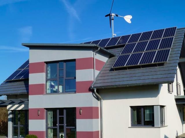 Fertighaus Musterhaus Korfu von RENSCH-HAUS,  Außenansicht 1