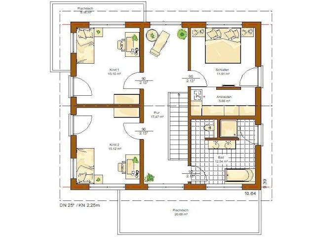 Fertighaus Musterhaus Modena von RENSCH-HAUS,  Innenansicht 8